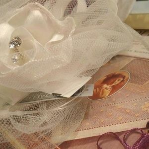 ♠️HP♠️Vintage SWAROVSKI Netted Headpiece